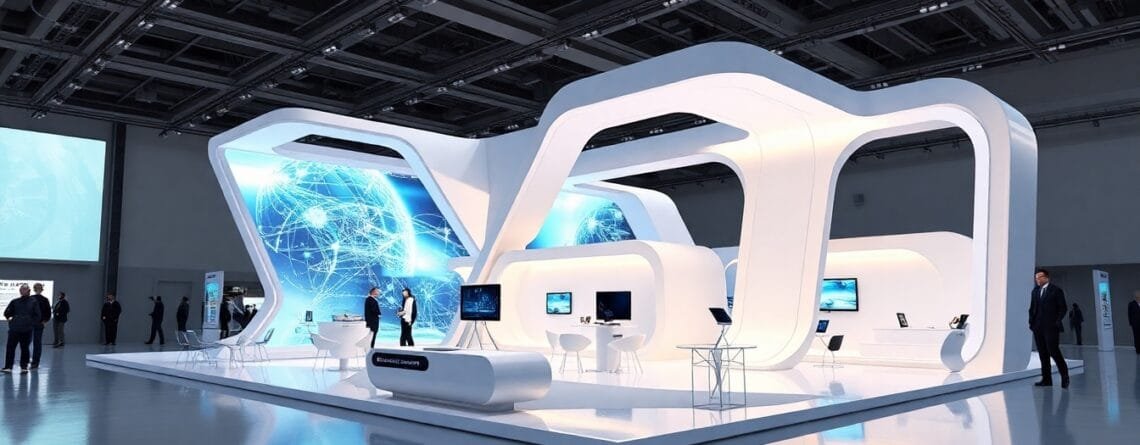 3D Fuar Standı Tasarımı