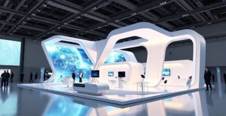 3D Fuar Standı Tasarımı